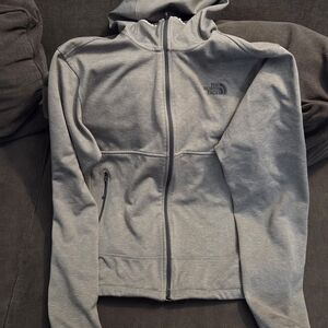 The North Face Gray Full-Zip Hoodie